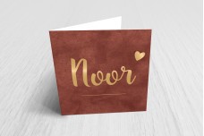 Koper met hartje Koper met hartje
